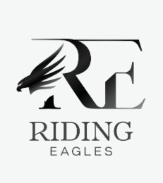 RE RIDING EAGLES logo