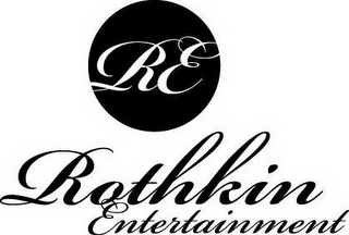 RE ROTHKIN ENTERTAINMENT logo