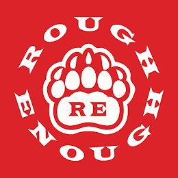 RE ROUGH ENOUGH logo