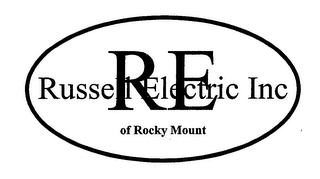 RE RUSSELL ELECTRIC INC OF ROCKY MOUNT logo