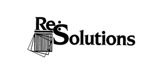 RE: SOLUTIONS logo