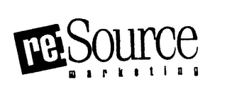 RE: SOURCE MARKETING logo