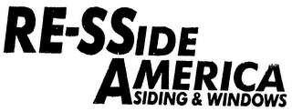 RE-SSIDE AMERICA SIDING & WINDOWS logo