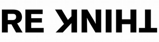 RE THINK logo