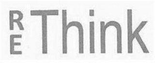 RE THINK logo