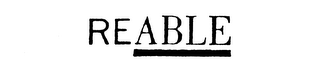 REABLE logo