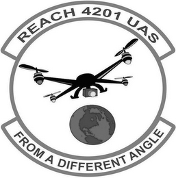 REACH 4201 UAS - FROM A DIFFERENT ANGLE logo