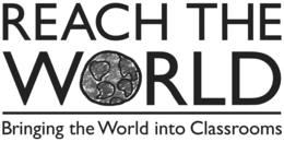REACH THE WORLD BRINGING THE WORLD INTO CLASSROOMS logo