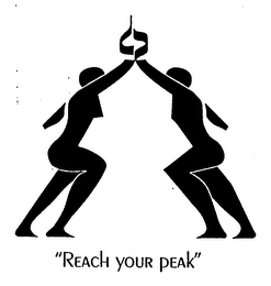 "REACH YOUR PEAK" logo