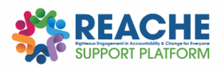 REACHE RIGHTEOUS ENGAGEMENT IN ACCOUNTABILITY & CHANGE FOR EVERYONE SUPPORT PLATFORM logo