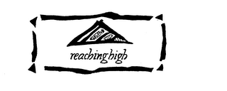 REACHING HIGH logo