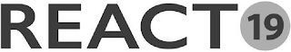 REACT19 logo