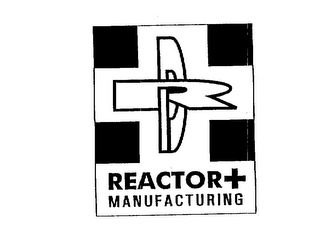 REACTOR+ MANUFACTURING logo