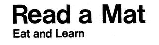 READ A MAT EAT AND LEARN logo