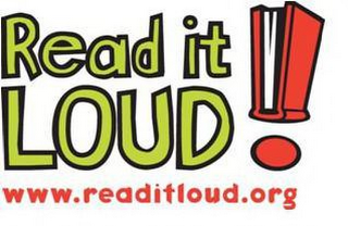 READ IT LOUD! WWW.READITLOUD.ORG logo