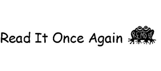 READ IT ONCE AGAIN READ I logo
