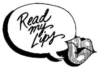 READ MY LIPS logo