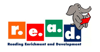 R.E.A.D. READING ENRICHMENT AND DEVELOPMENT logo