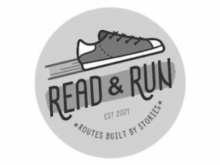 READ & RUN EST 2021 ROUTES BUILT BY STORIES logo