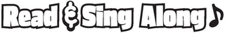 READ & SING ALONG logo