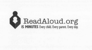 READALOUD.ORG 15 MINUTES. EVERY CHILD. EVERY PARENT. EVERY DAY. logo