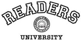 READERS UNIVERSITY UNIVERSITY OF READERS EST. 2018 logo