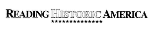 READING HISTORIC AMERICA logo