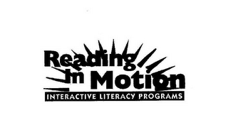 READING IN MOTION INTERACTIVE LITERACY PROGRAMS logo