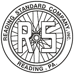 READING STANDARD COMPANY, INC. READING, PA. R S logo