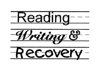 READING WRITING & RECOVERY logo