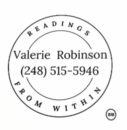 READINGS FROM WITHIN VALERIE ROBINSON (248) 515-5946 logo