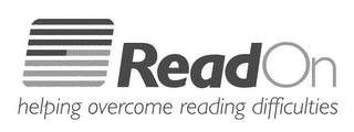 READON HELPING OVERCOME READING DIFFICULTIES logo
