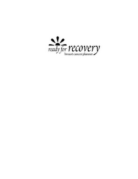 READY FOR RECOVERY BREAST CANCER PLANNER logo