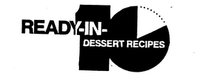 READY-IN-10 DESSERT RECIPES logo
