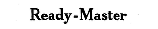 READY-MASTER logo