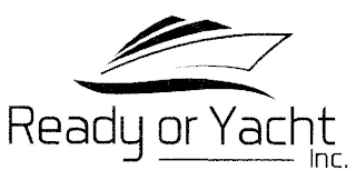 READY OR YACHT INC. logo