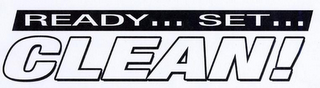 READY... SET... CLEAN! logo