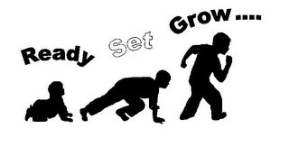 READY, SET, GROW .... logo