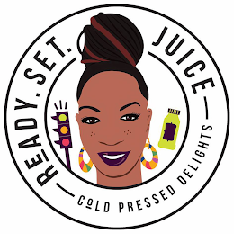 READY. SET. JUICE COLD PRESSED DELIGHTS logo