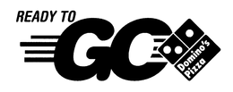 READY TO GO DOMINO'S PIZZA logo