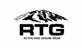 READY TO GO RTG ACTIVE AND LEISURE WEAR logo