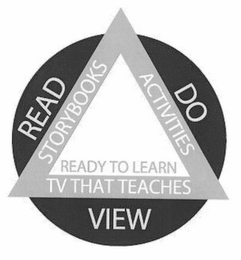 READY TO LEARN STORYBOOKS ACTIVITIES TV THAT TEACHES VIEW READ DO logo