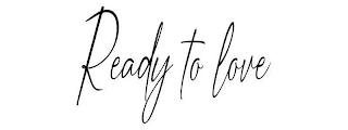 READY TO LOVE logo