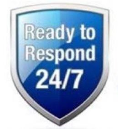READY TO RESPOND 24/7 logo
