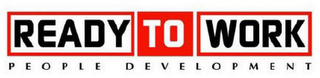 READY TO WORK PEOPLE DEVELOPMENT logo