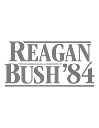 REAGAN BUSH '84 logo