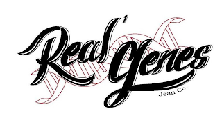 REAL 1 GENES JEAN CO. logo