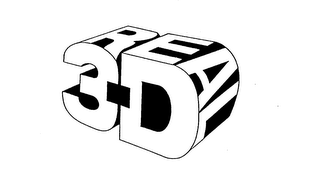 REAL 3-D logo