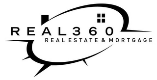 REAL 360 REAL ESTATE & MORTGAGE logo