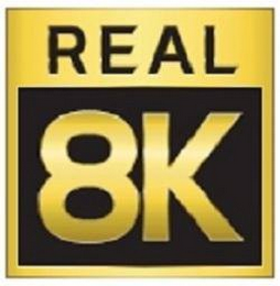 REAL 8K logo